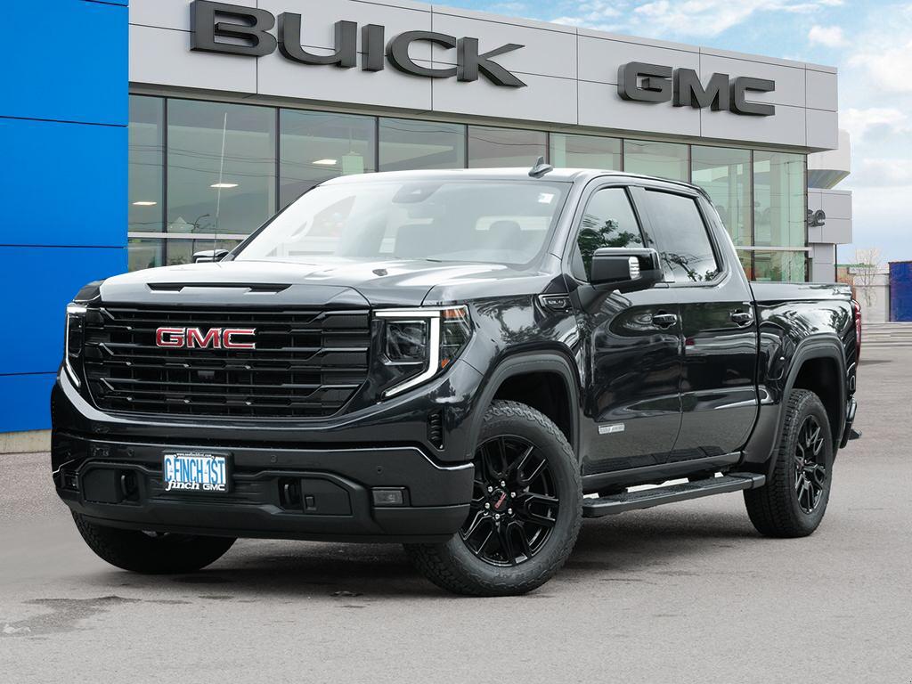 black GMC Sierra 1500 Elevation in front of dealership